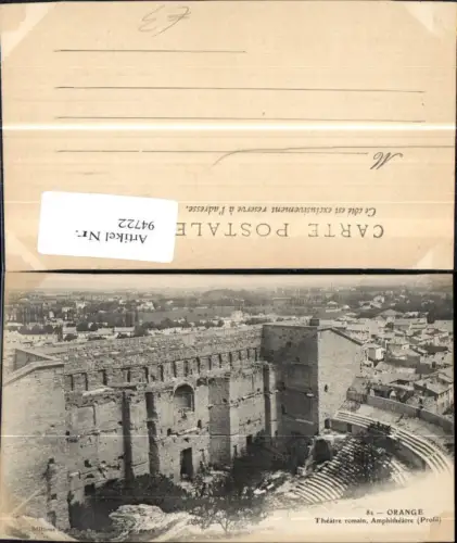 94722,Orange Amphitheater Ansicht