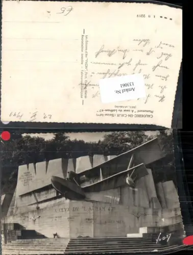 133061,Caudebec en Caux seine Inf. Latham Monument