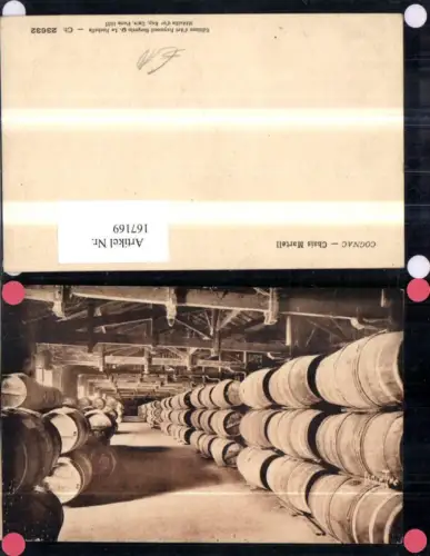 167169,Cognac Chais Martell Fässer Lager Branntwein Wein