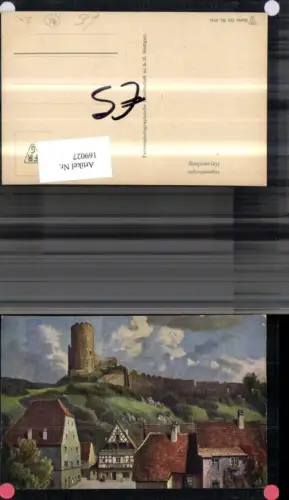 169027,Vogesenburgen Kaysersberg sign W. Bürger