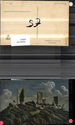 169031,Vogesenburgen Drei Exen b. Egisheim sign W. Bürger