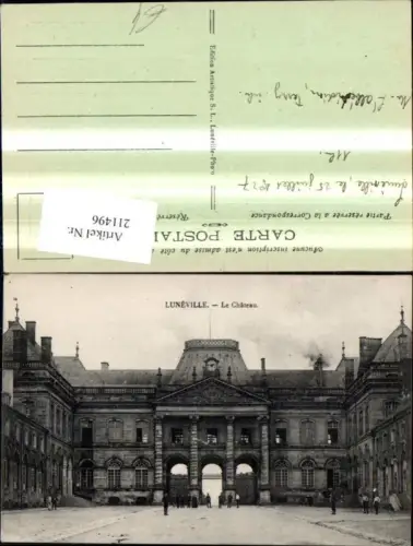 211496,Luneville Le Chateau Schloss