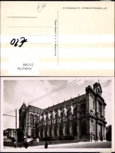 211508,Chalons sur Marne La Cathedrale Kathedrale Kirche