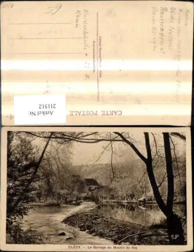 211512,Clecy Le Barrage du Moulin du Vey