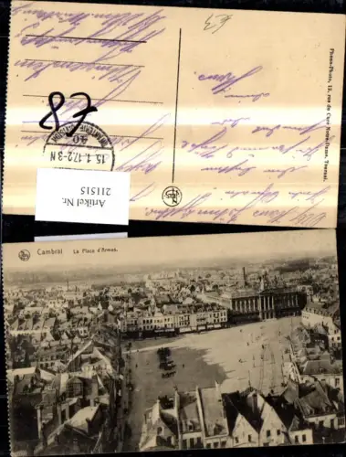 211515,Cambrai La Place d Armes Totale