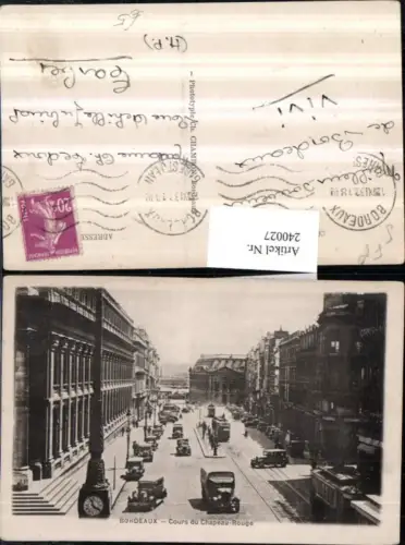 240027,Bordeaux Cours du Chapeau-Rouge Straßenansicht