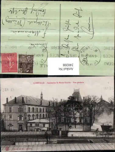 240208,Luneville Institution St.-Pierre-Fourier