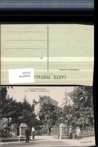 312225,Cahors Le Jardin Public Stadtgarten