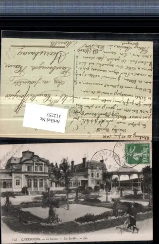 312257,Cherbourg Le Casino Les Jardins Pavillon Fahrrad