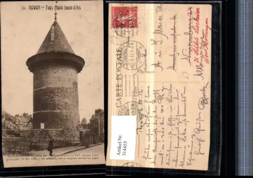 314455,Rouen Tour Musee Jeanne d'Arc Tumr