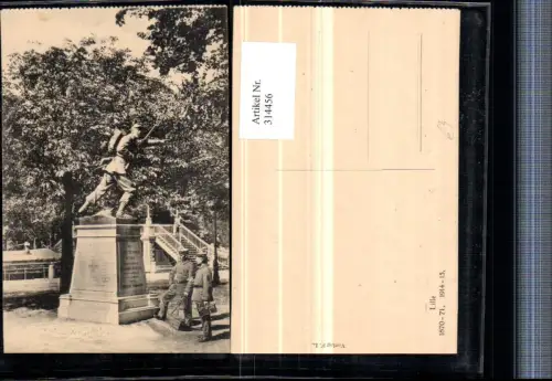 314456,Lille Kriegerdenkmal Soldat Statue