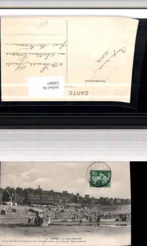 530807,France Onival La Plage Cote Sud Strandleben Strand