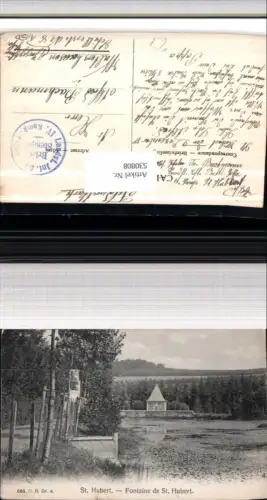 530808,France St Hubert Fontaine de St Hubert Gewässer Quelle Saint-Hubert Moselle