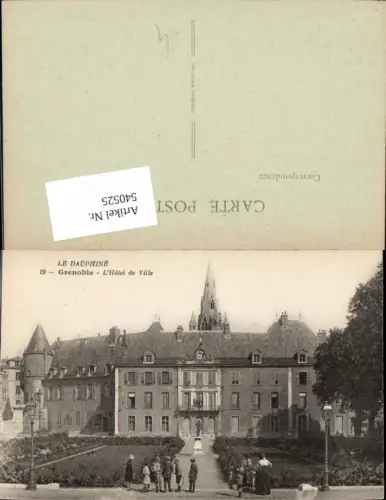 540525,France Le Dauphine, Grenoble, l'Hotel de Ville
