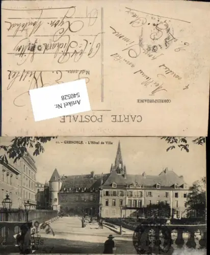 540528,France Grenoble - l'Hotel de Ville