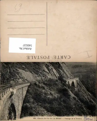 540537,France Chemin de Fer de la Mure – Passage de la Rivoire