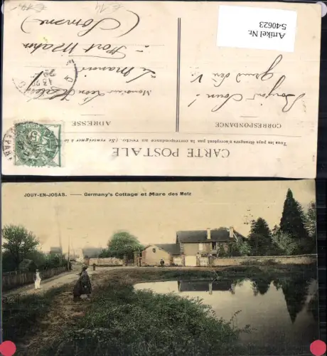 540623 France Jouy-en-Josas Germanys Cottage et Mare des Metz