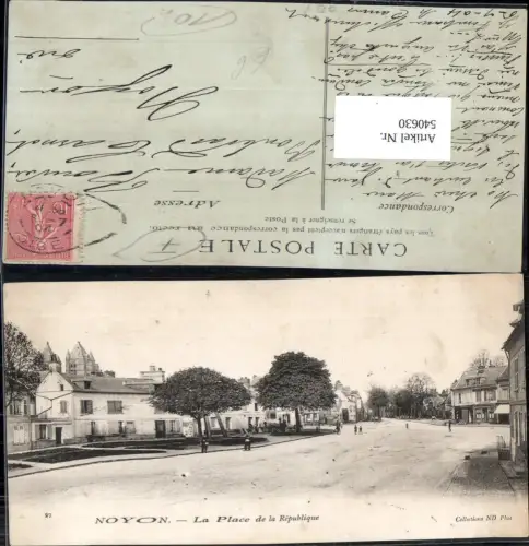 540630 France Noyon La Place de la Republique