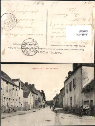 540687 France Vitteaux Rue de Dijon