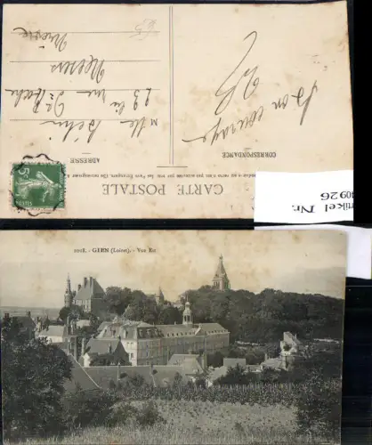 540926 France Gien Loiret Vue Est