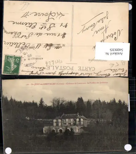 540935 France St-Just-en-Chevalet Loire Chateau de Contenson Le Pavillon des Jardiniers