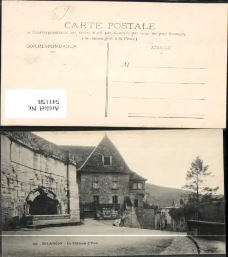 541158 France Besancon Le Chateau d Eau Schloss