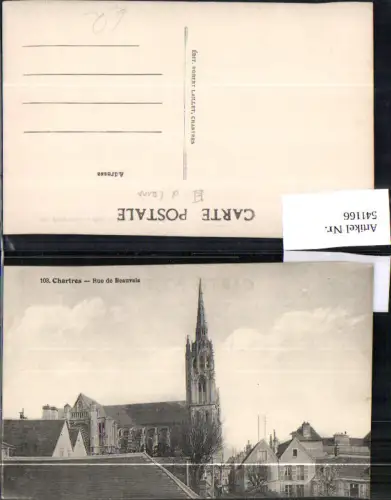 541166 France Chartres Rue de Beauvais Kirche