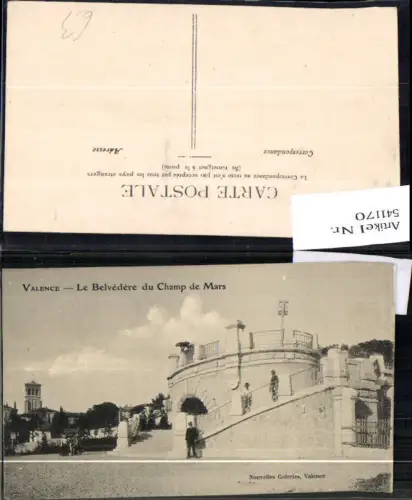 541170 France Valence Le Belvedere du Champ de Mars