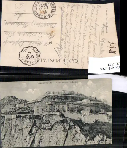 541179 France Grenoble Fort Rabot et la Bastille