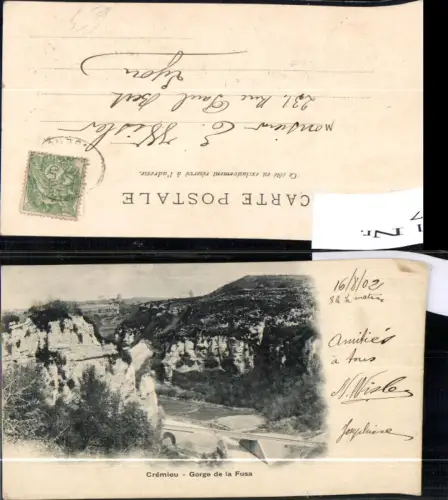 541187 France Cremieu Gorge de la Fusa