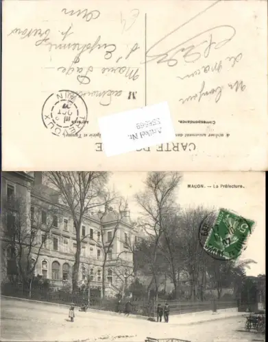 558569,France Macon La Prefecture Straßenansicht