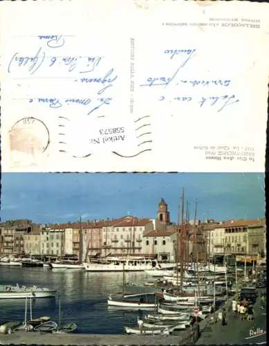 558573,France Saint Tropez Var Cote des maures Hafen Quai de Suffren