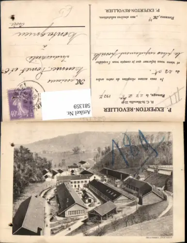 581359,France Renage P. Experton-Revollier Fabrik