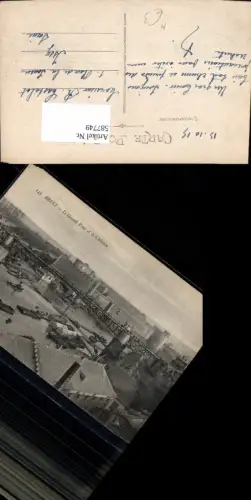 587749,Brest Le Grand Pont et le Chateau Brücke France