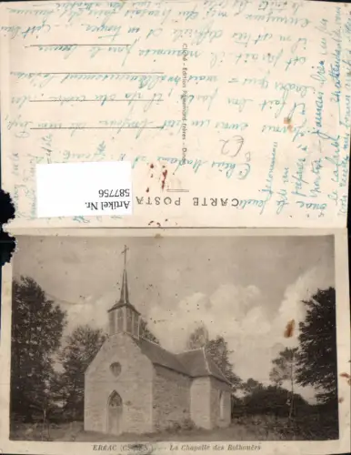587756,Ereac La Chapelle des Rothouers Kirche France
