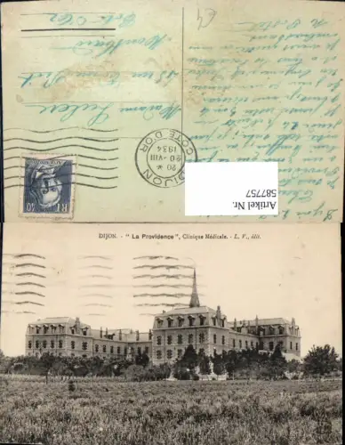 587757,Dijon La Providence Clinique Medicale France