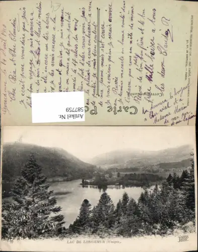 587759,Lac de Longemer Vosges France