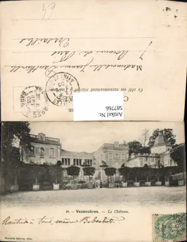587766,Vezenobres Le Chateau Schloss France