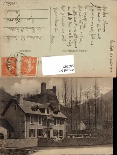 587767,LuZ Ruines du Chateau Ste Marie France