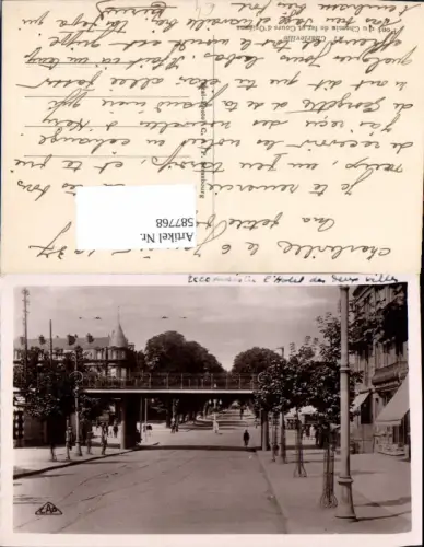 587768,Charleville Pont du Chemin de fer et Cours d Orleans France