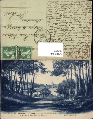 587770,Ile d Oleron Saint-Trojan-Les-Bains La Foret a l entree du bourg France