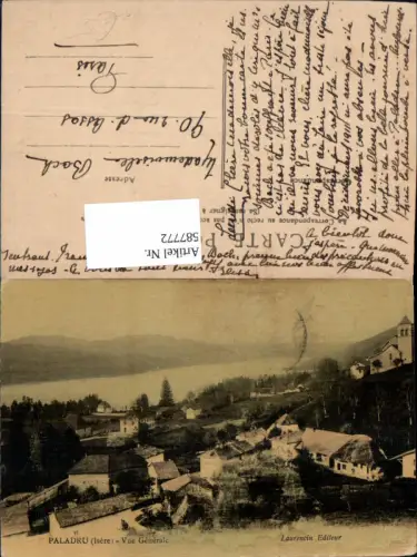 587772,Paladru Isere Vue Generale France