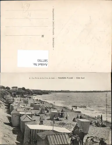 587793,La Perle de la Cote de Jade Tharon-Plage Cote Sud Strandleben Strand France