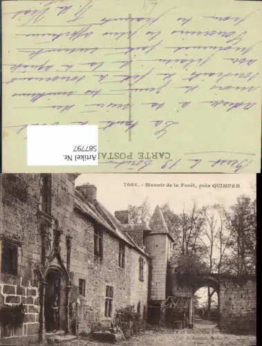 587797,Manoir de la Foret pres Quimper France