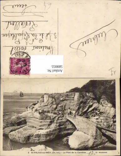589955,St-Palais-sur-Mer Le Pont de la Corniche France