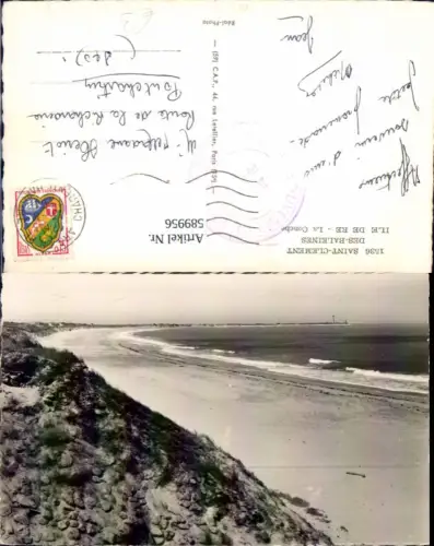 589956,Foto Ak Saint-Clement-des-Baleines Ile de Re La Conche Strand France