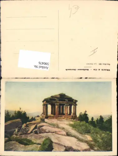 590476,Grandfontaine Le Donon Bas Rhin Tempel France