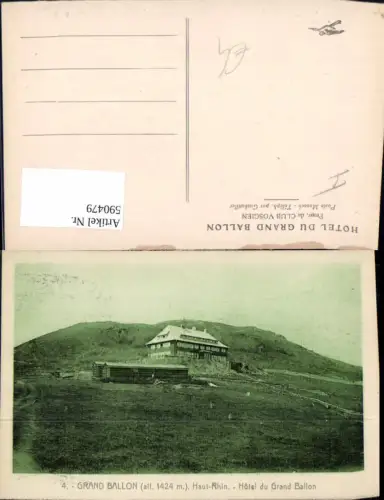590479,Goldbach-Altenbach Grand Ballon Haut Rhin Hotel du Grand Ballon France