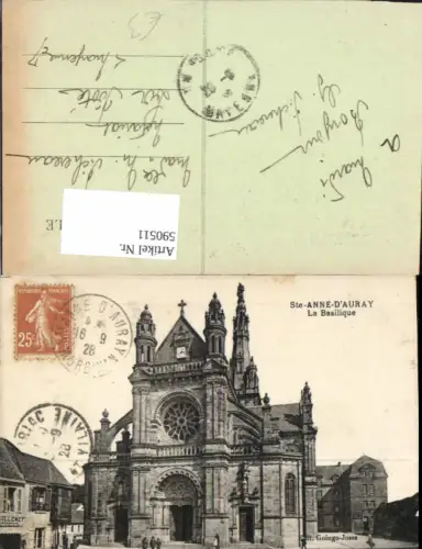 590511,Ste-Anne-d Auray La Basilique Basilika Kirche France