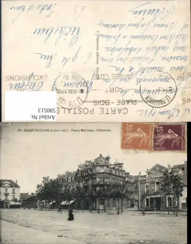 590513,Saint-Nazaire Loire-Inf. Place Marceau l Athenee France